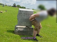 Public Gravestone Shit in Cemeteries